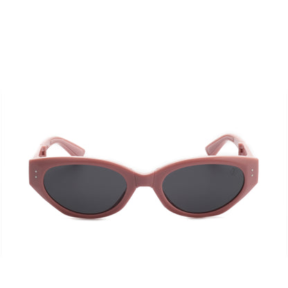 O'S OPTICAL Pivot Pink Acetate Cat-Eye Folding Sunglasses