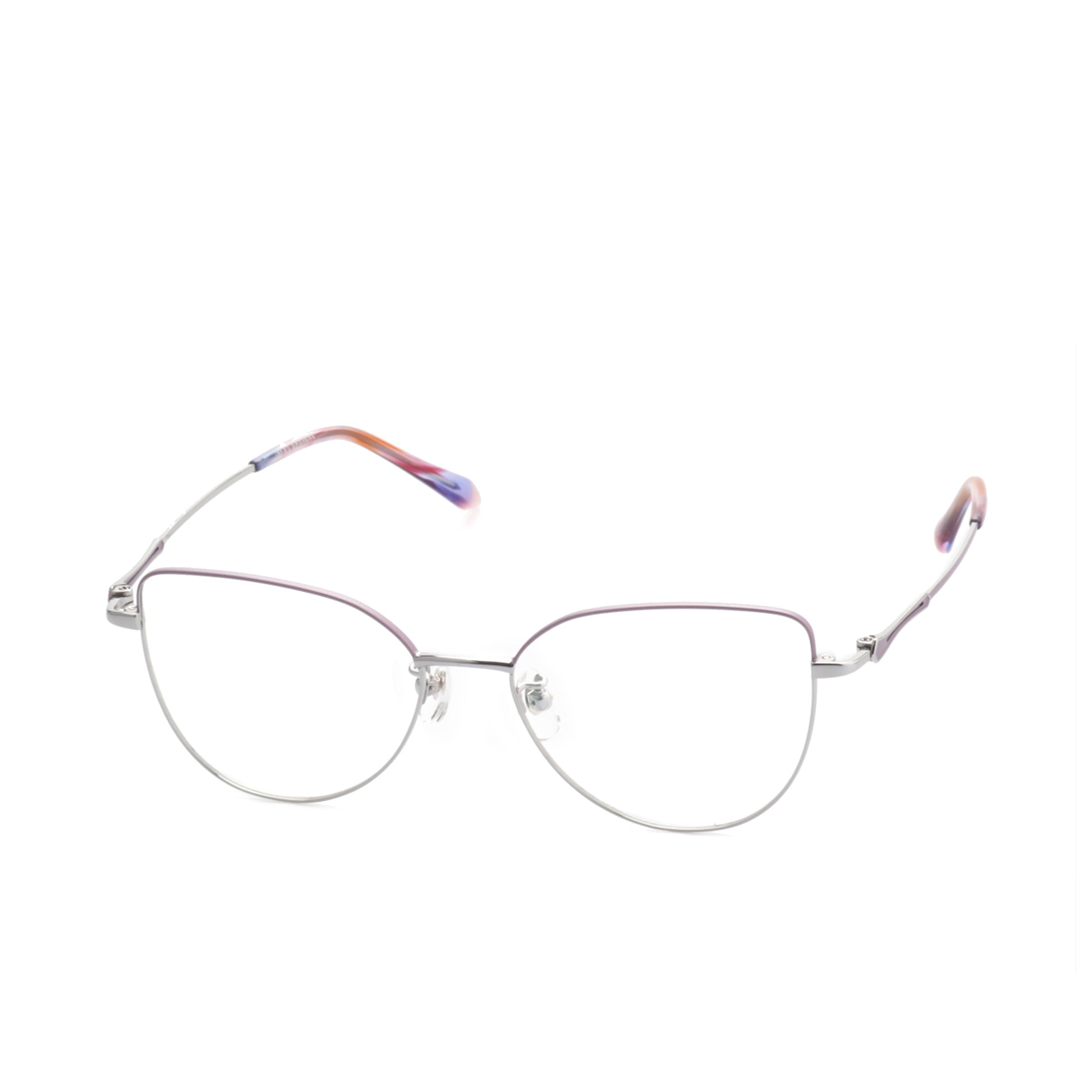 O'S OPTICAL Shape Magenta Ombre Titanium Cat-Eye Eyewear Frames 