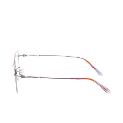 O'S OPTICAL Shape Magenta Ombre Titanium Cat-Eye Eyeglasses Frames