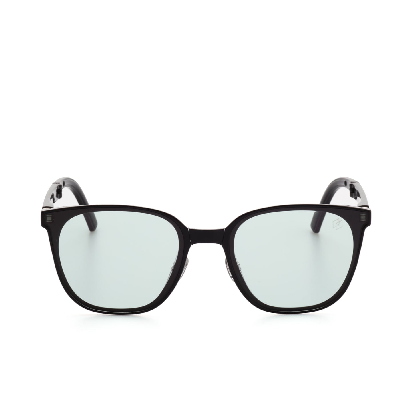 O'S OPTICAL Axisfold Pale Celadon TR90 Square Folding Sunglasses