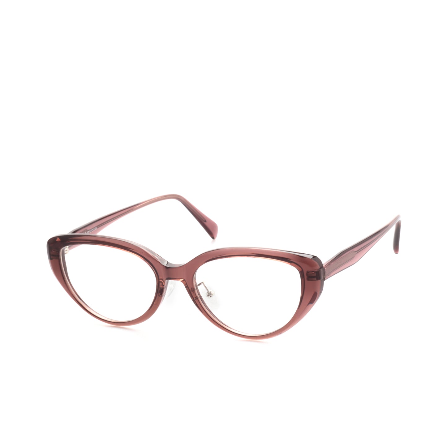 O'S OPTICAL Vector Magenta Ombre Acetate Cat-Eye Eyewear Frames