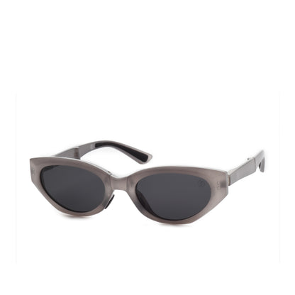 O'S OPTICAL Pivot Icy Gray Acetate Cat-Eye Folding Shades 