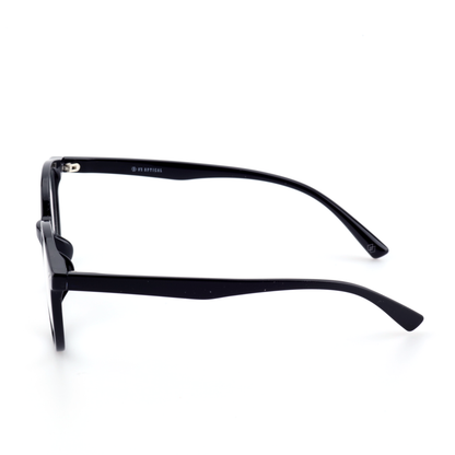 Collapsa acetate square glasses side profile