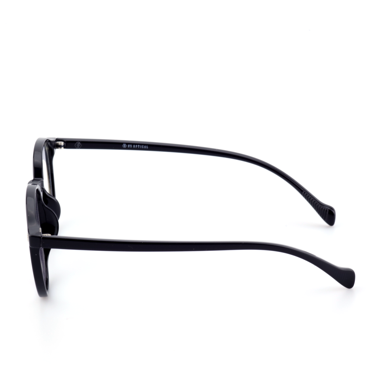 Trail acetate round glasses side profile