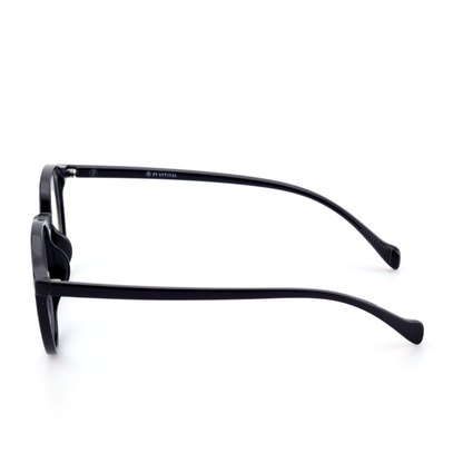 Trail acetate round glasses side profile