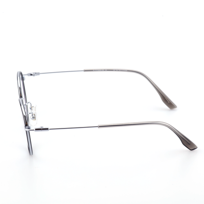 Latch titanium round glasses side profile