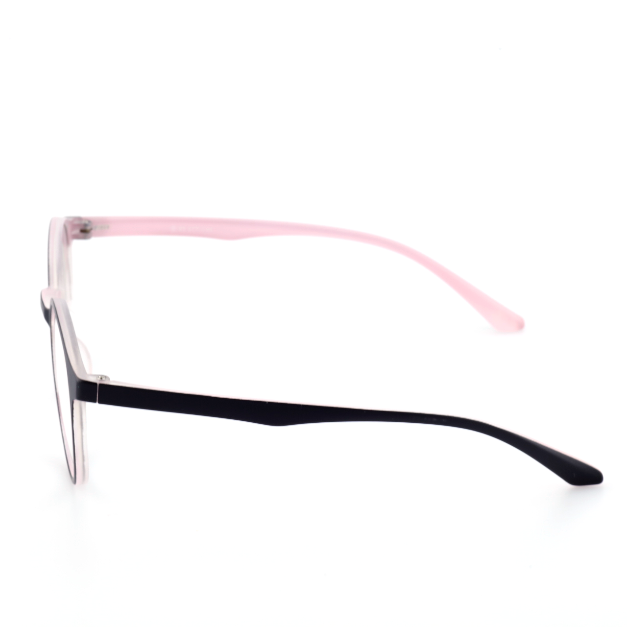 Aurora acetate round glasses side profile