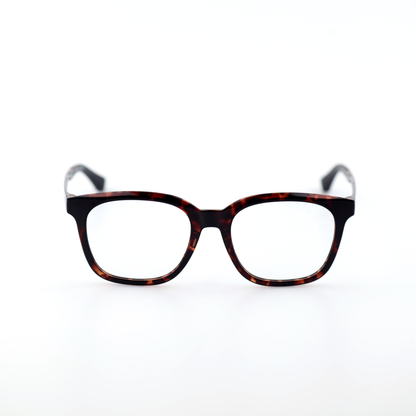 Framex TR90 square eyeglasses angled view