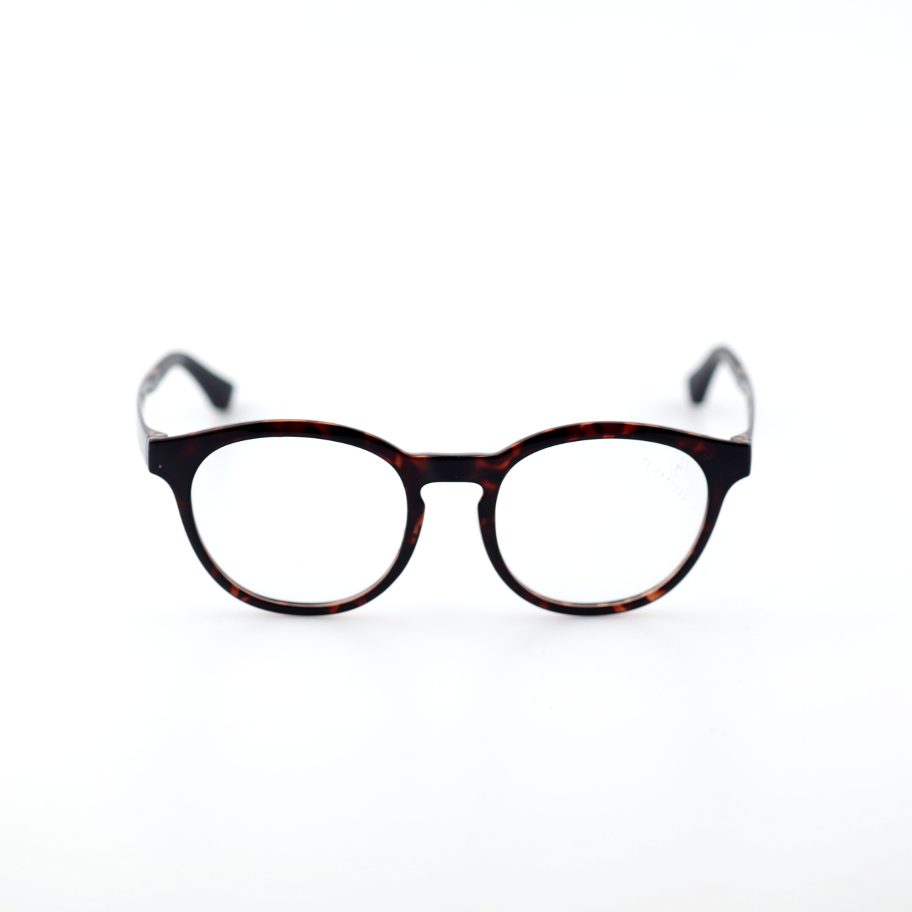 Keystone TR90 round eyeglasses angled view