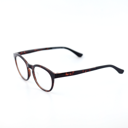 Keystone TR90 round eyeglasses front view