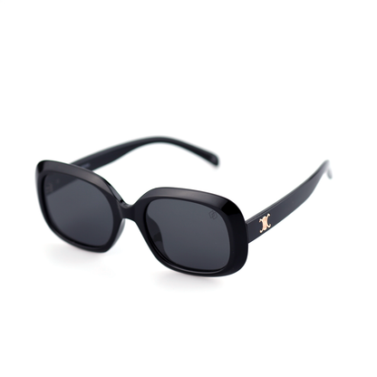 Nexus acetate oval sunglasses angled view