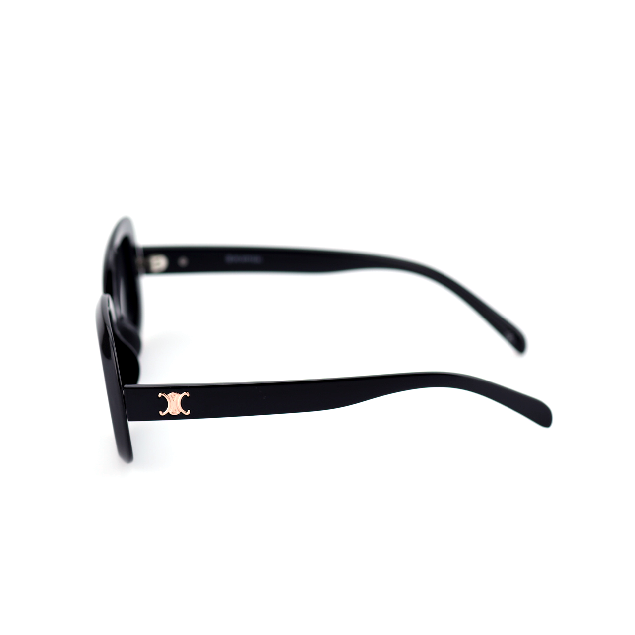 Nexus acetate oval sunglasses side profile