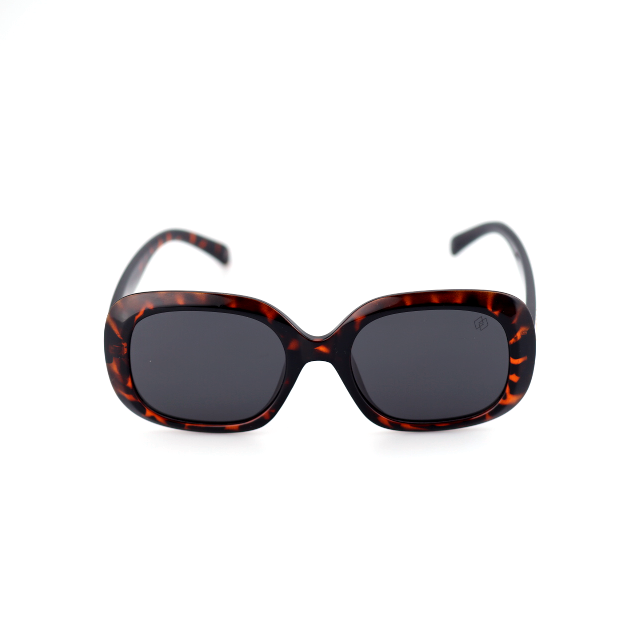 Nexus acetate oval sunglasses worn by model