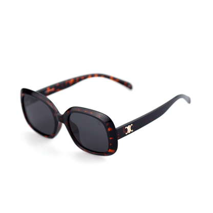 Nexus acetate oval sunglasses alternate color worn by model