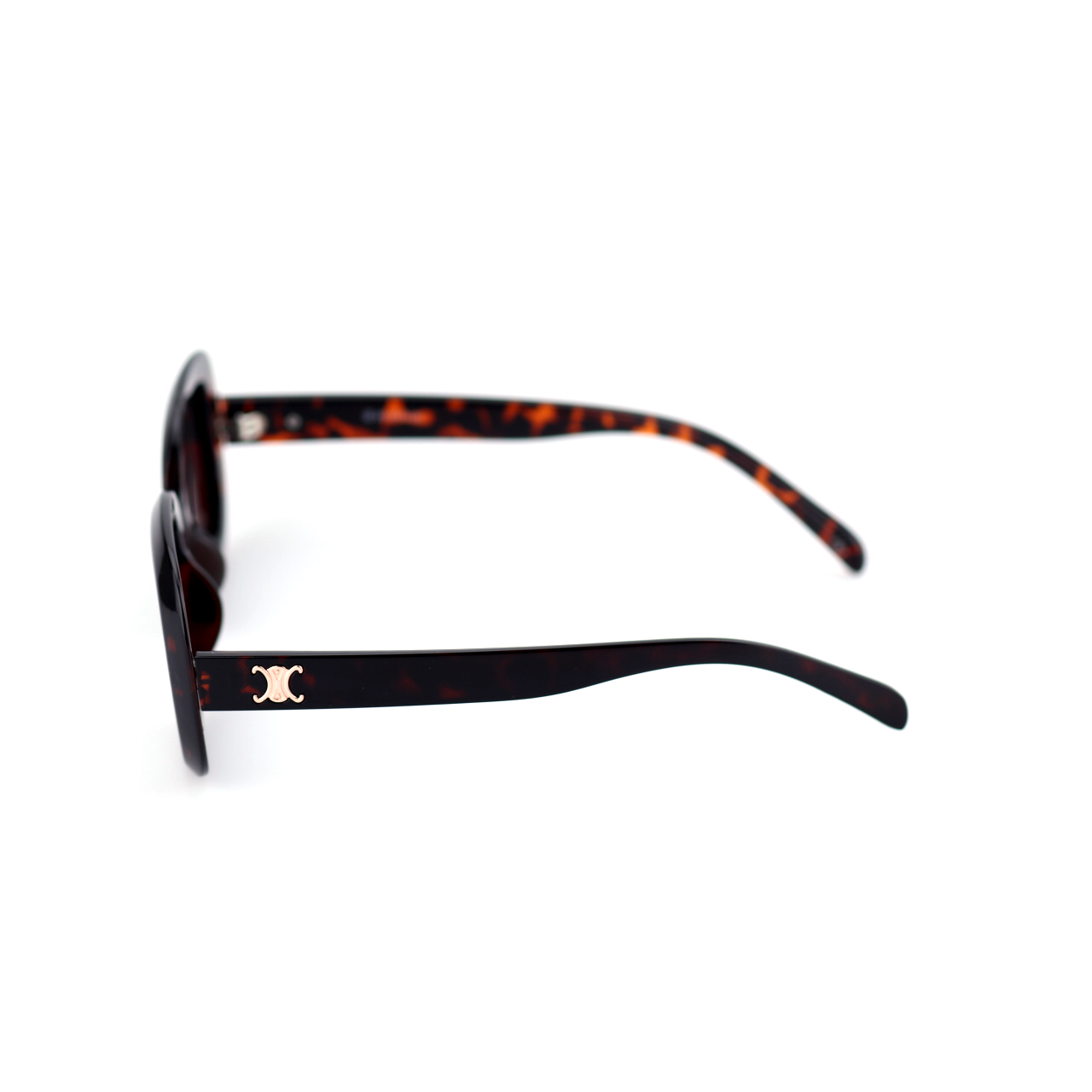 Nexus acetate oval sunglasses alternate color angled view