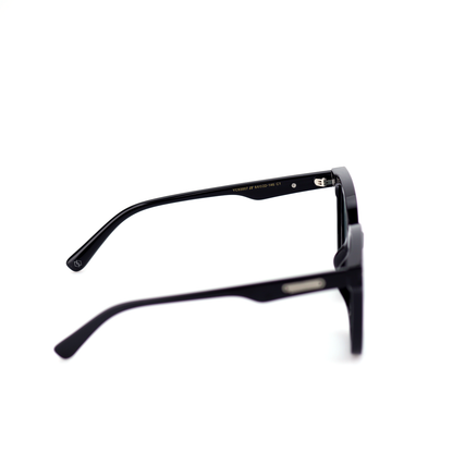 Blank acetate square sunglasses side profile