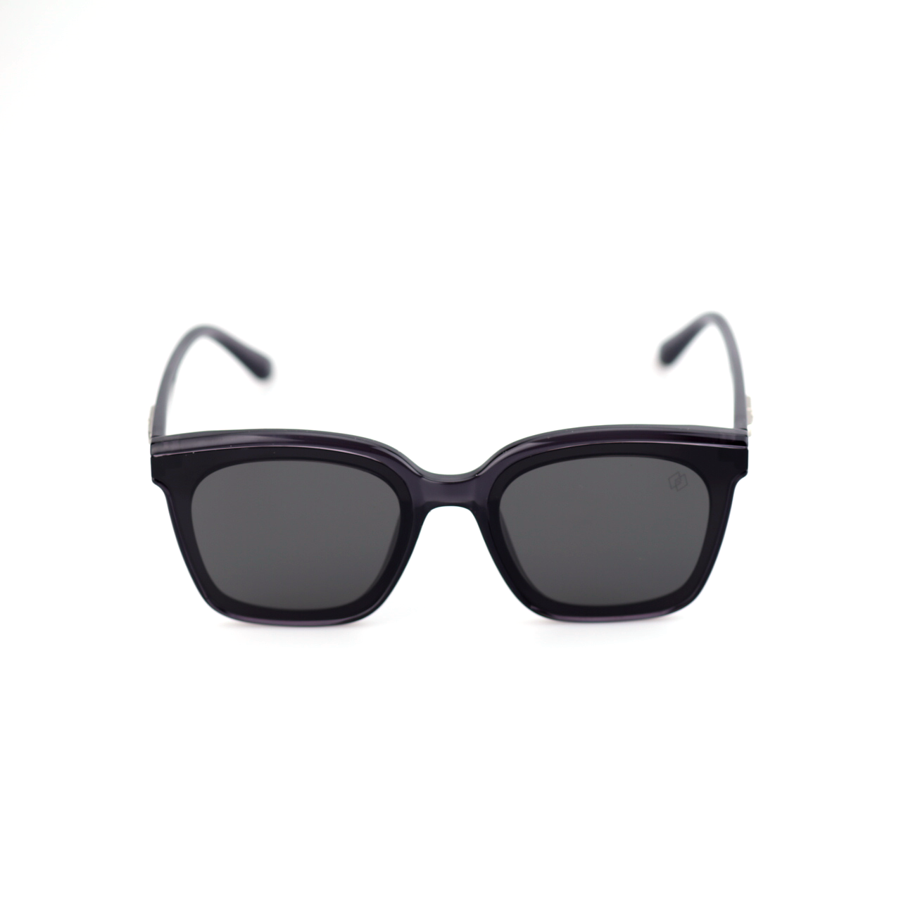 Lucid acetate square sunglasses front view