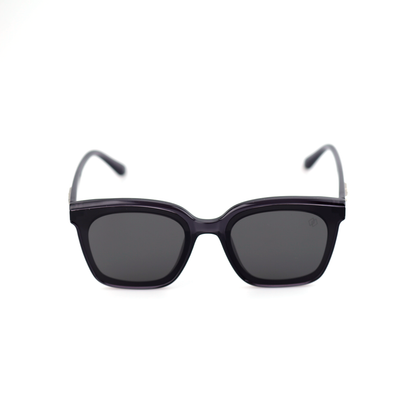 Lucid acetate square sunglasses front view