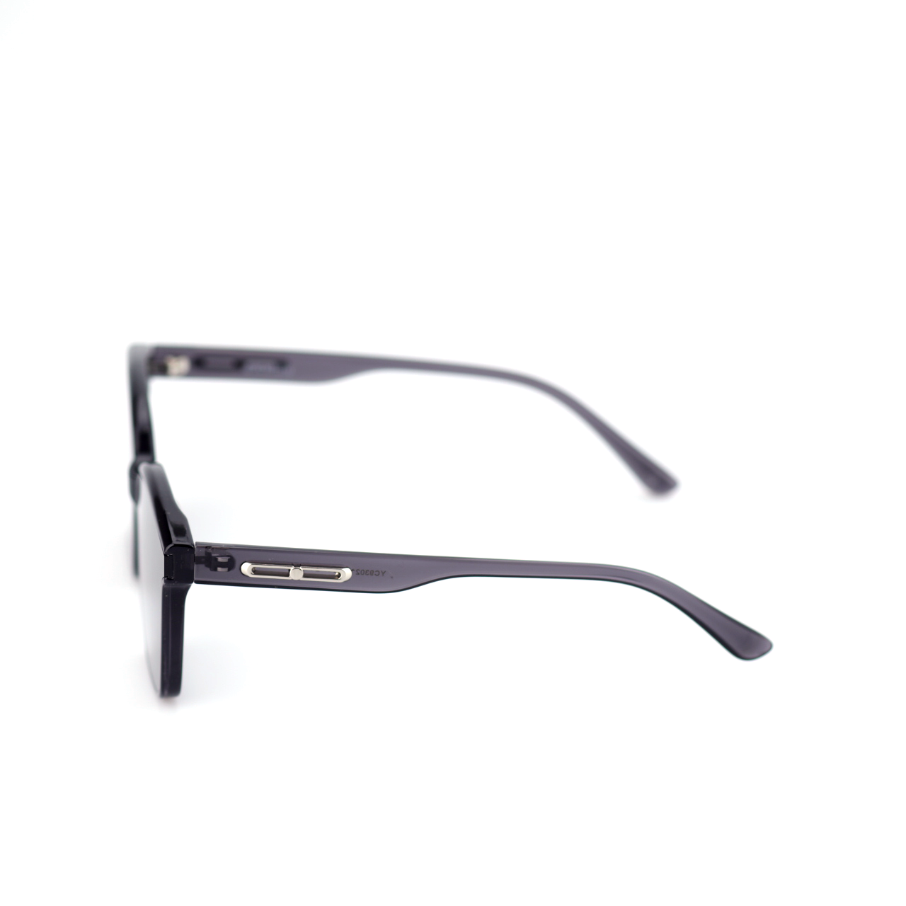 Lucid acetate square sunglasses angled view