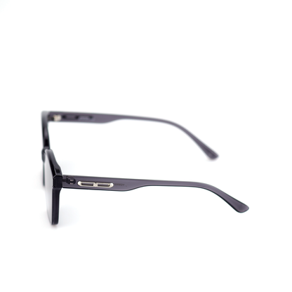Lucid acetate square sunglasses angled view