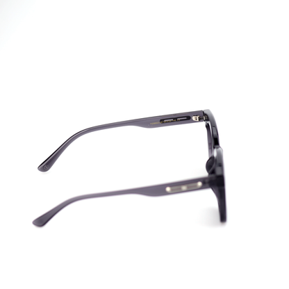 Lucid acetate square sunglasses side profile