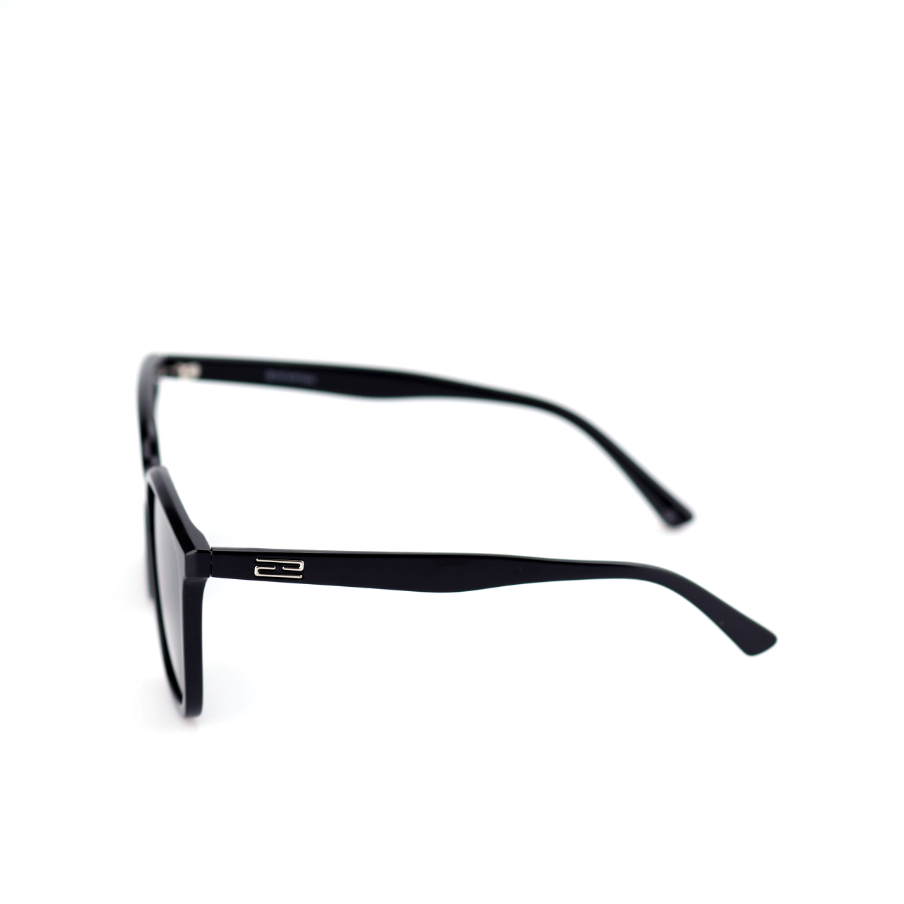 Null acetate square sunglasses angled view