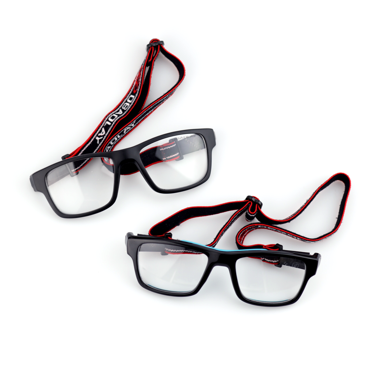 Strike sports protective glasses two color options with adjustable straps