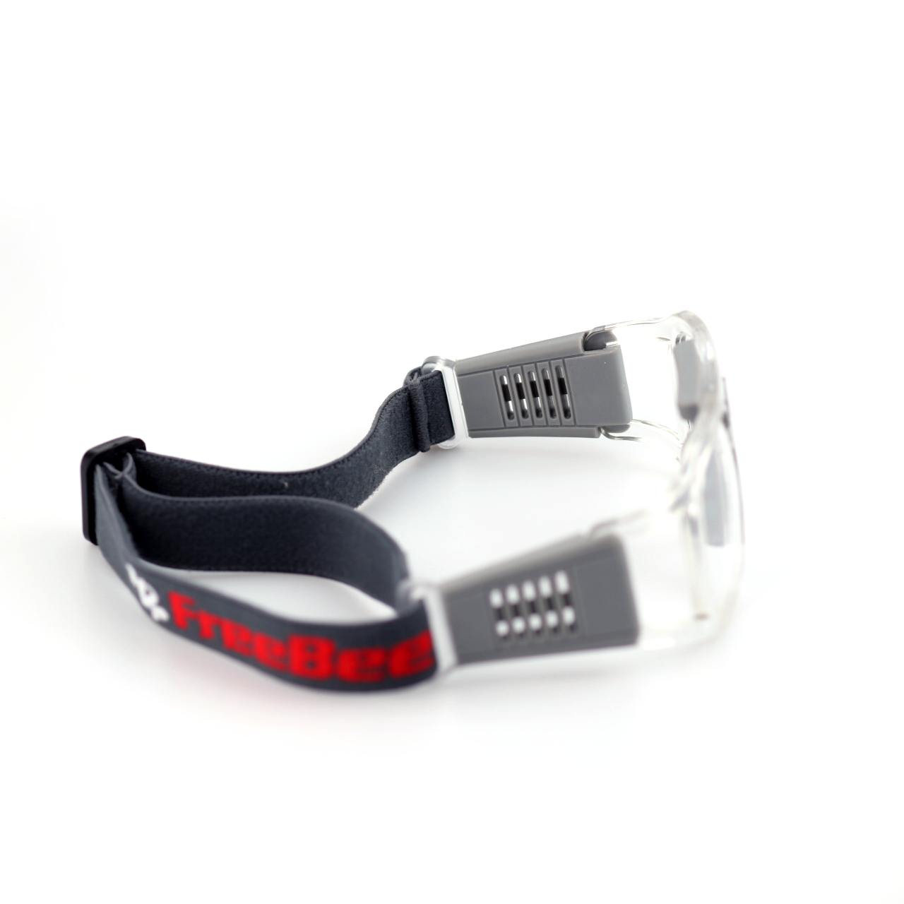 Titan sports protective goggles side view with adjustable elastic strap