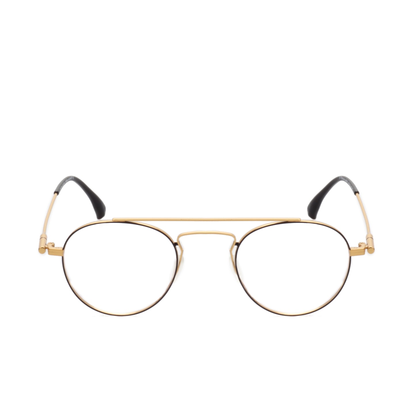 O'S OPTICAL Axis Gold Titanium Aviator Glasses Frames