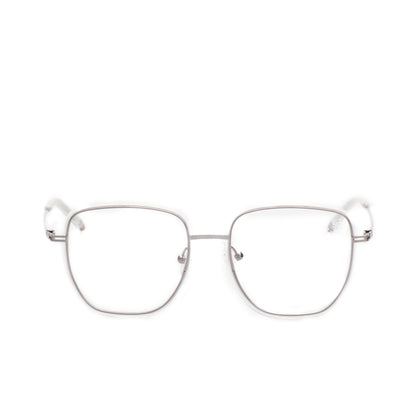O'S OPTICAL Edge Transparent Titanium Square Glasses Frames