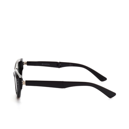 O'S OPTICAL Pivot Lagoon Green Acetate Cat-Eye Compact Sunglasses