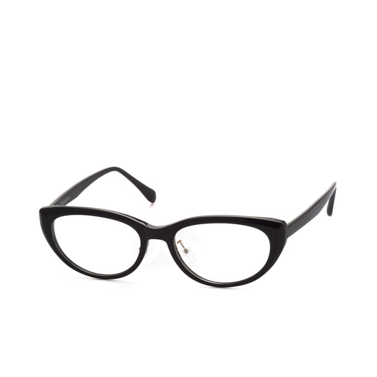 O'S OPTICAL Element	Black Acetate Cat-Eye Eyewear Frames