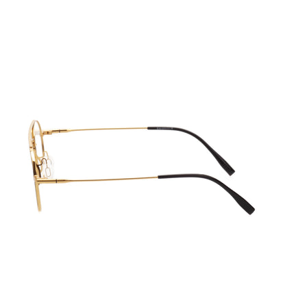 O'S OPTICAL Axis Gold Titanium Aviator Eyeglasses Frames