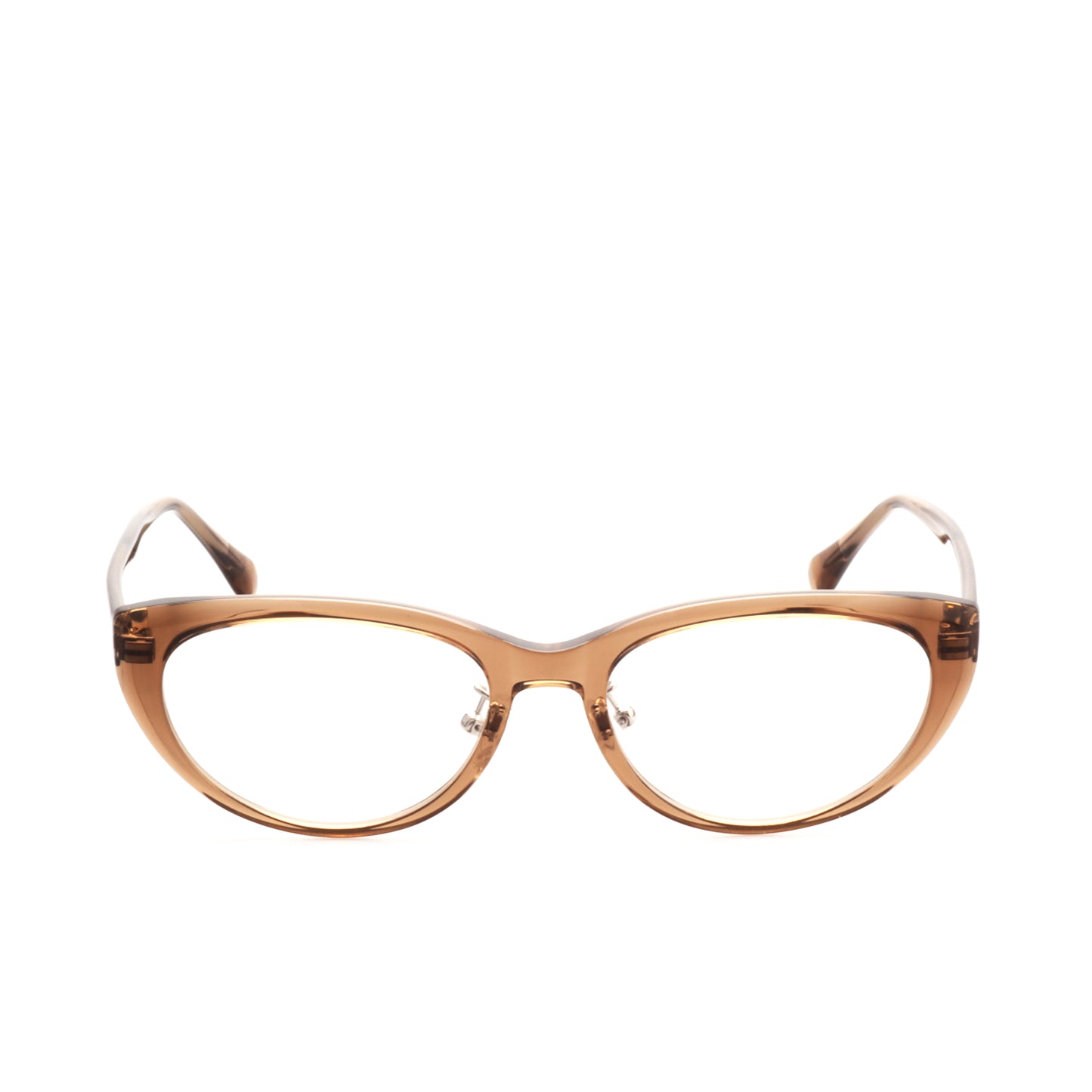O'S OPTICAL Element Camel Acetate Cat-Eye Glasses Frames