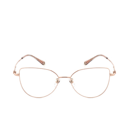 O'S OPTICAL Shape Pink Titanium Cat-Eye Glasses Frames