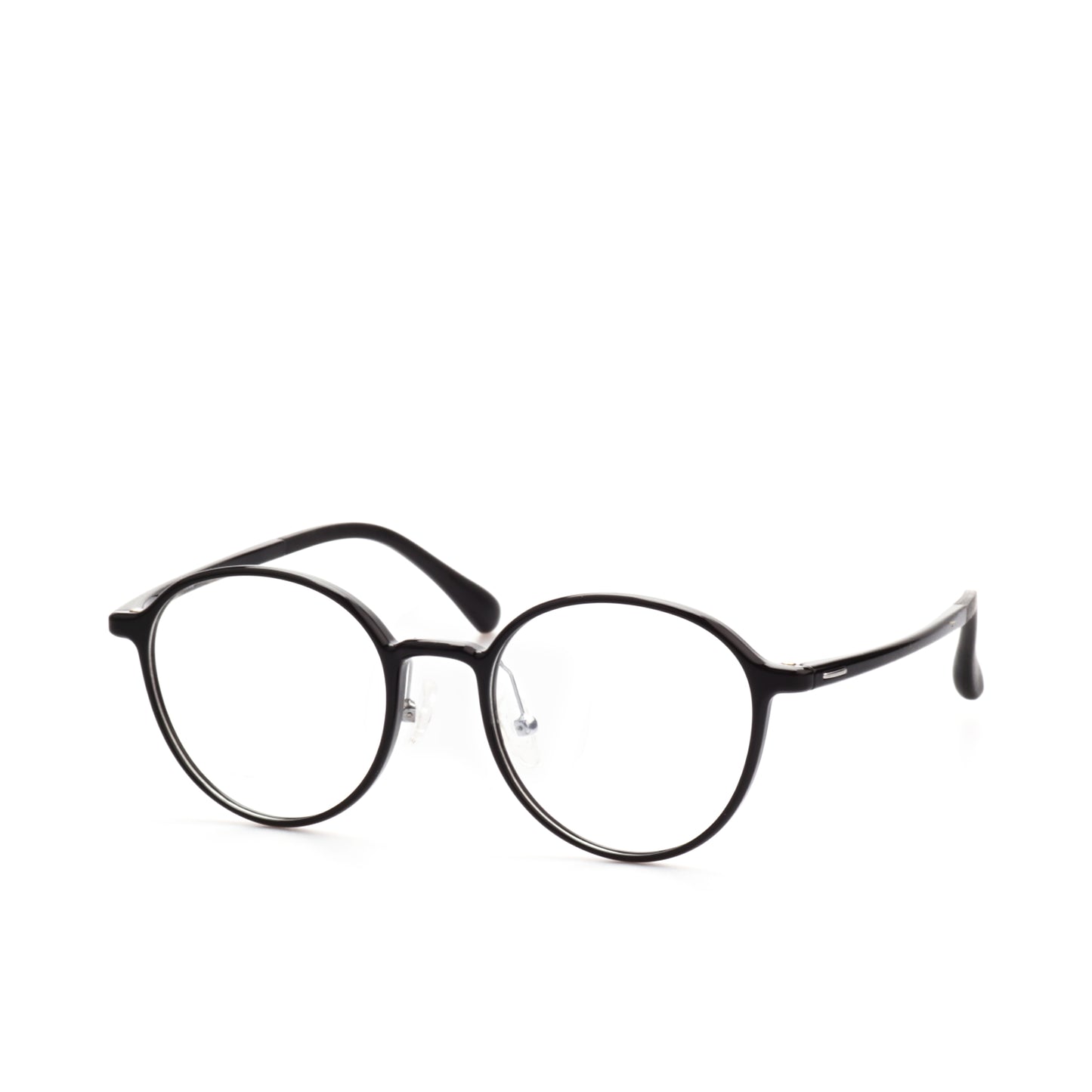 O'S OPTICAL Rise Black Acetate Round Eyewear Frames 
