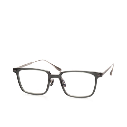 O'S OPTICAL Root Gray Titanium Rectangle Eyewear Frames
