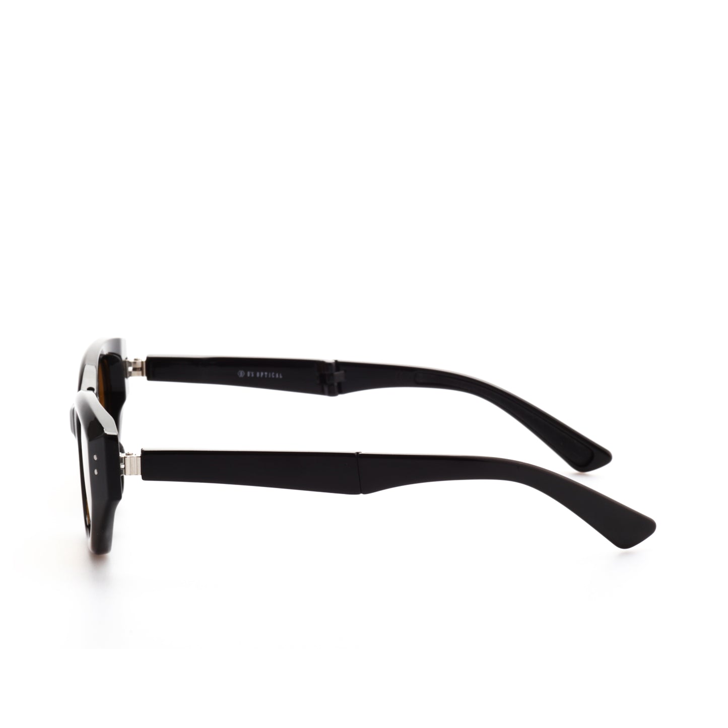O'S OPTICAL Pivot Tawny Acetate Cat-Eye Compact Sunglasses