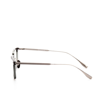 O'S OPTICAL Root Gray Titanium Rectangle Eyeglasses Frames