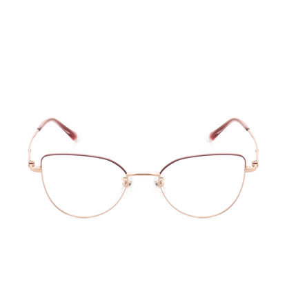 O'S OPTICAL Shape Purple Titanium Cat-Eye Glasses Frames