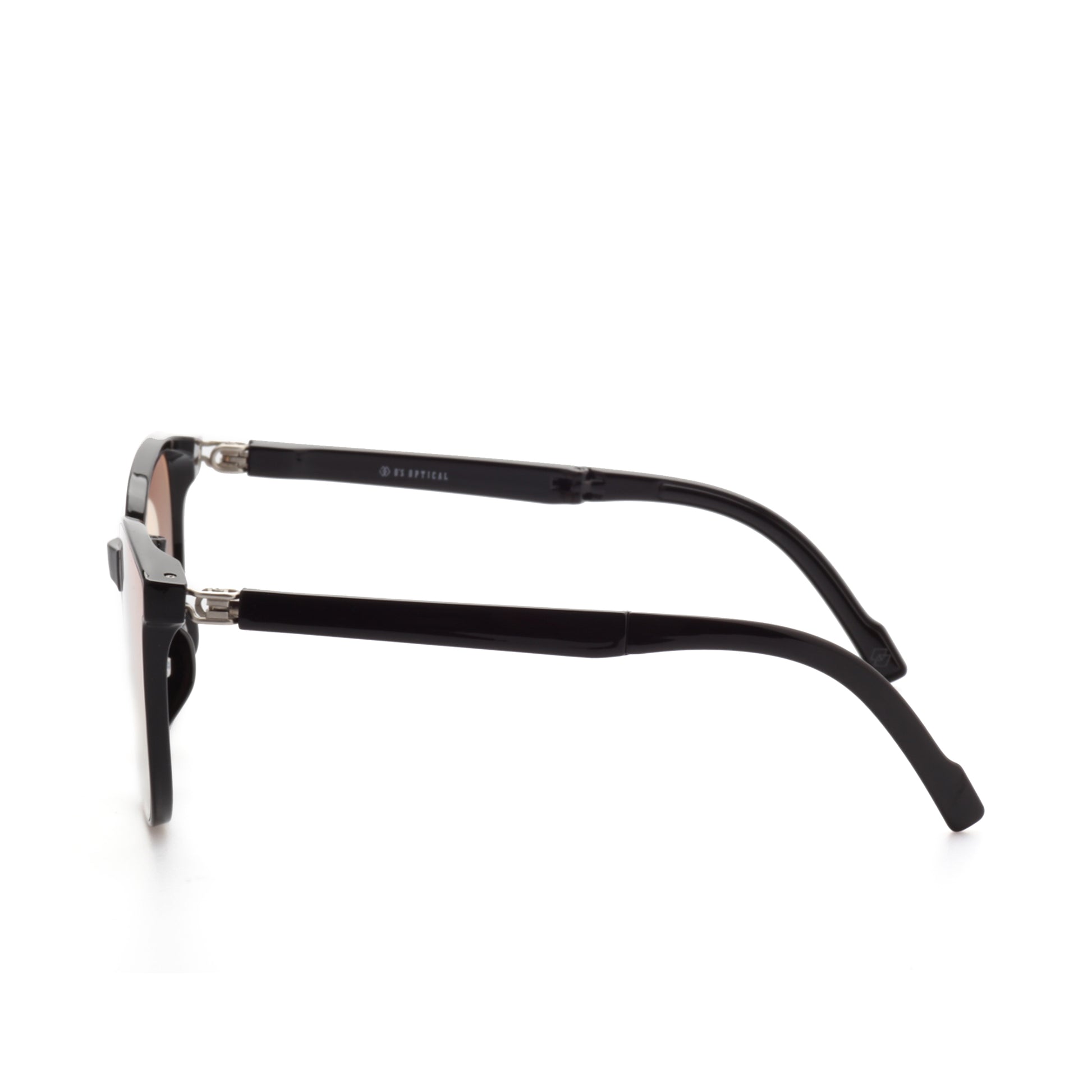 O'S OPTICAL Axisfold Sand TR90 Square Compact Sunglasses