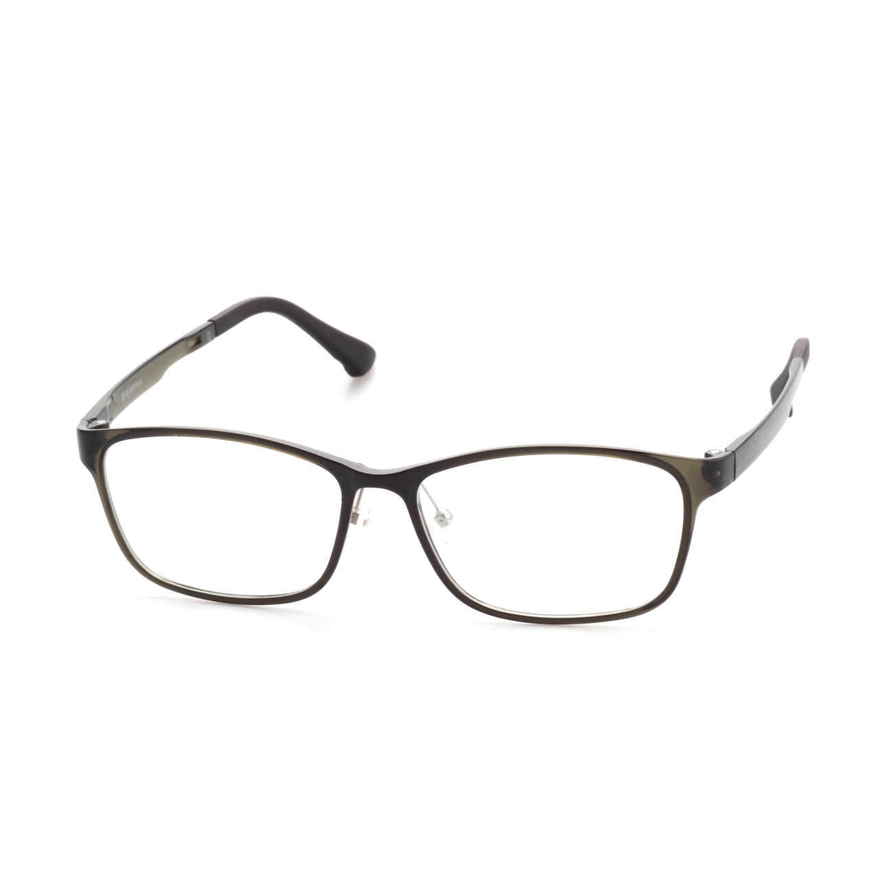 Phase Ultem rectangular glasses side profile
