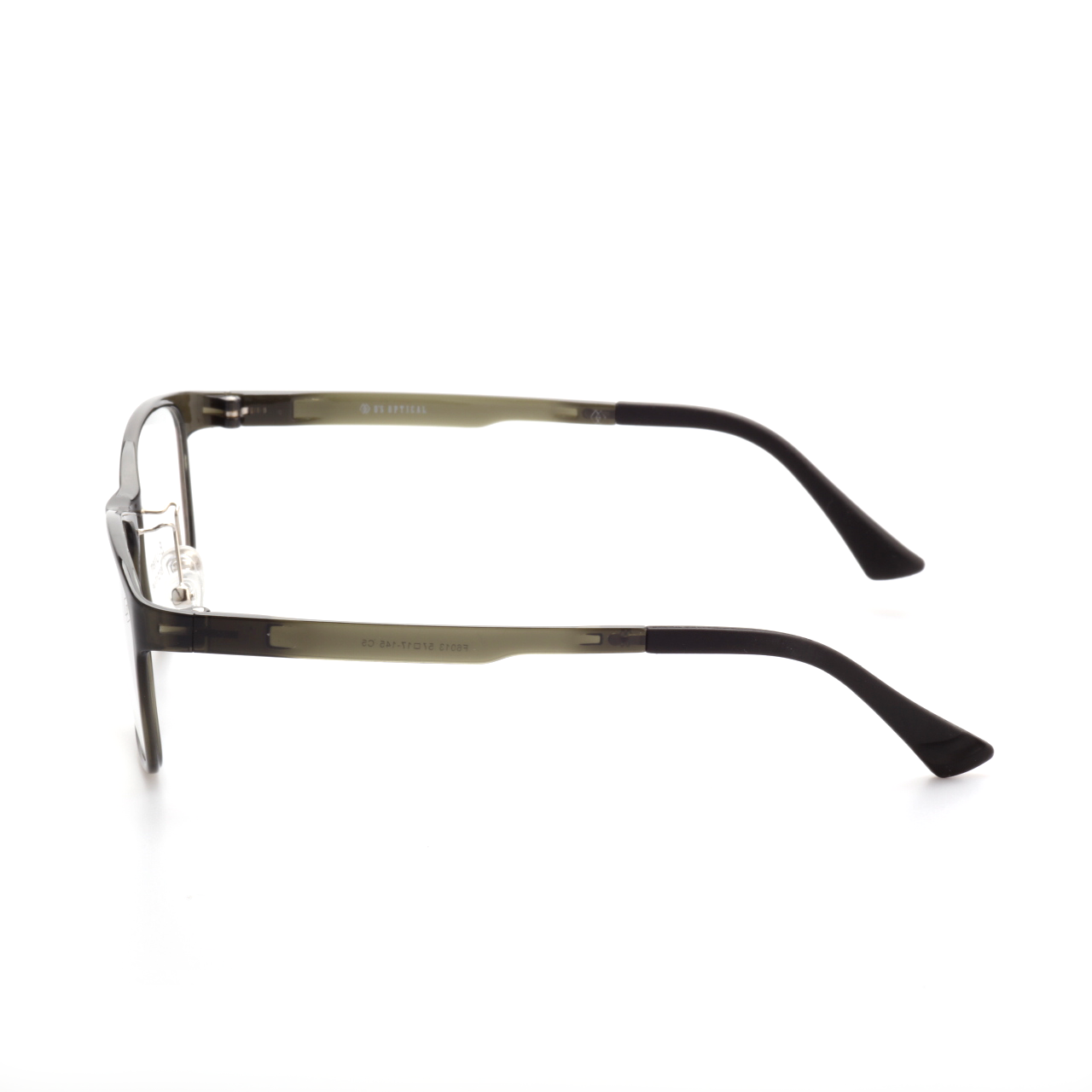 Phase Ultem rectangular glasses front view