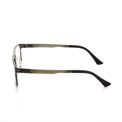 Phase Ultem rectangular glasses front view