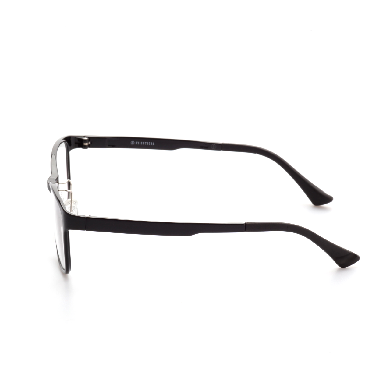 Phase Ultem rectangular glasses front view