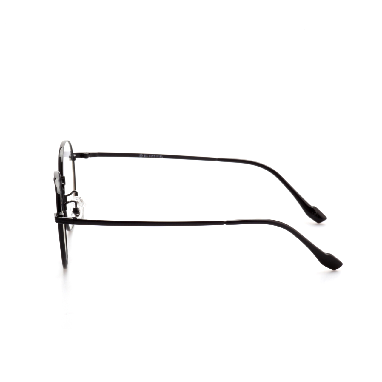 Matter titanium round glasses front view