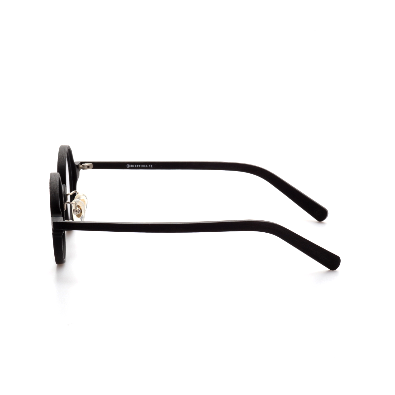 Strider acetate round glasses front view