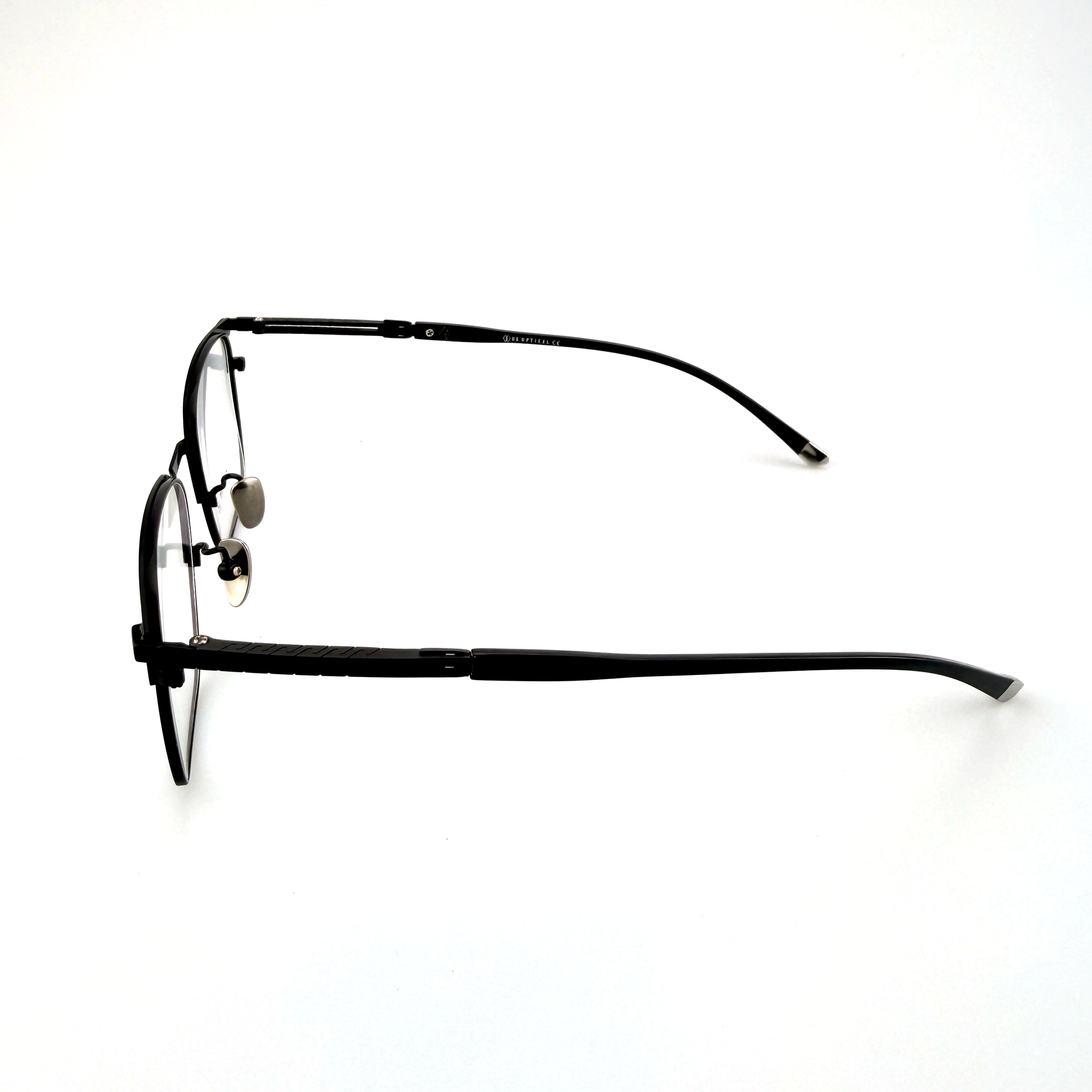 Baseon titanium square eyeglasses front view